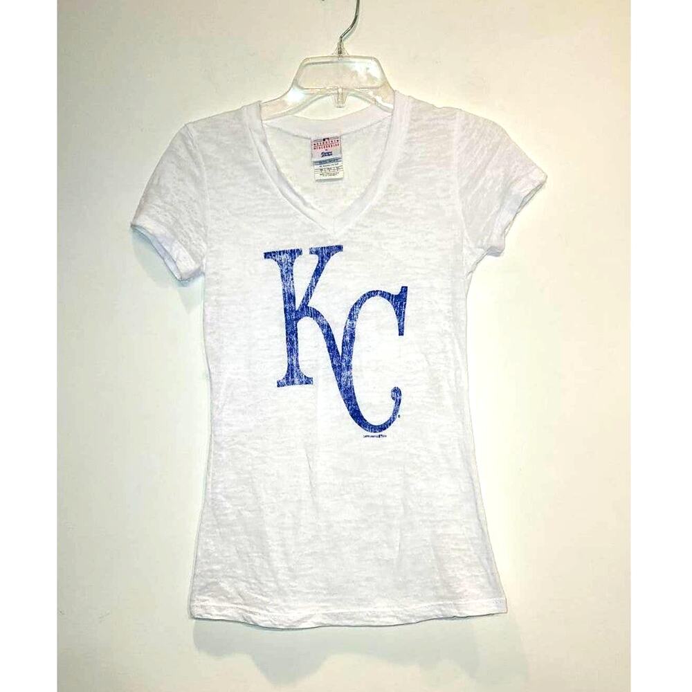 MLB Kansas City KC Royals baseball short sleeve shirt - small